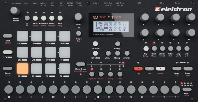 Electron Analog Rytm - Rent Deejay Equipment